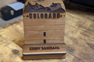 Colorado Business Card Holder